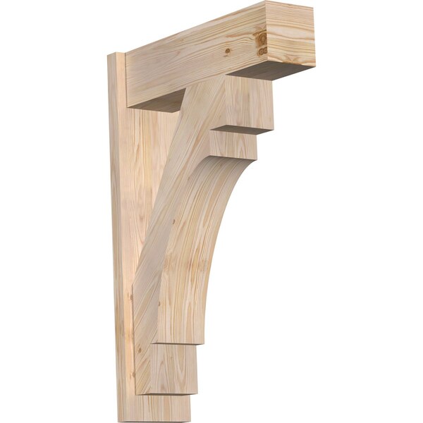 Ekena Millwork Merced Block Smooth Outlooker, Douglas Fir, 7 1/2"W x 24"D x 36"H OUT08X24X36MRC05SDF - main